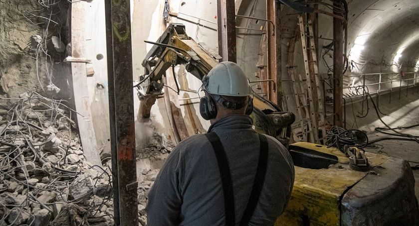 Postępy na budowie M2. Zobacz jak wygląda stacja Kondratowicza