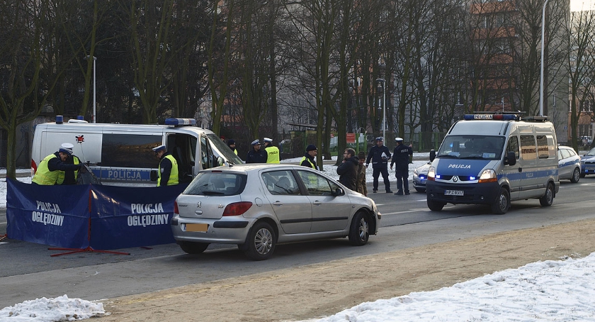 Policja poszukuje świadków wypadku przy Bazyliańskiej