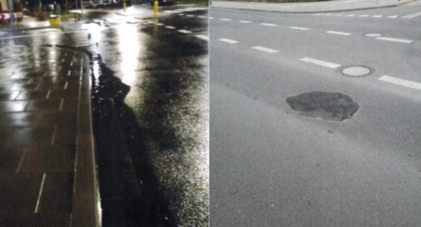 Za dużo tych ubytków i zapadlisk na Targówku [ZDJĘCIA]