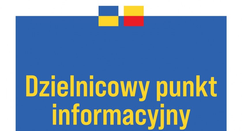 Punkt informacyjny dla mieszkańców chcących pomóc uchodźcom