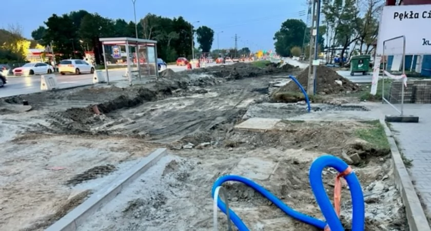 Niebezpiecznie na budowie przy ul. Radzymińskiej