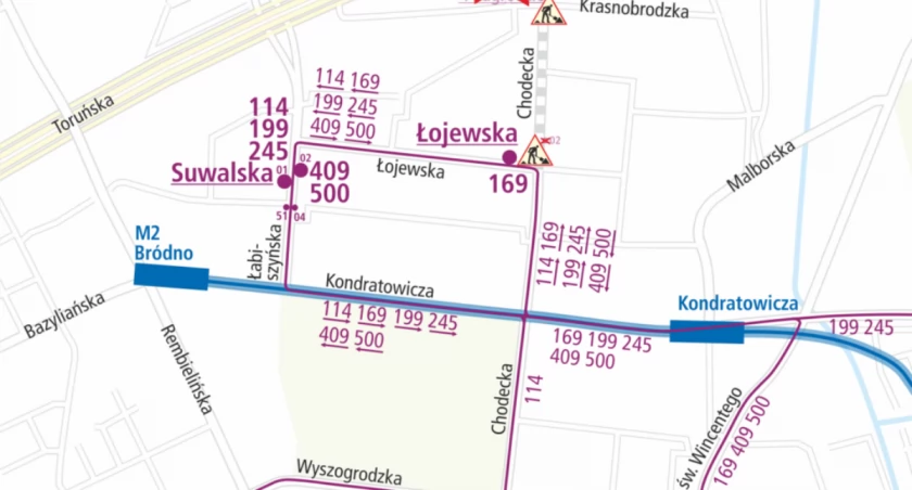 Wymienią nawierzchnię na ul. Chodeckiej. Autobusy zmienią trasy!