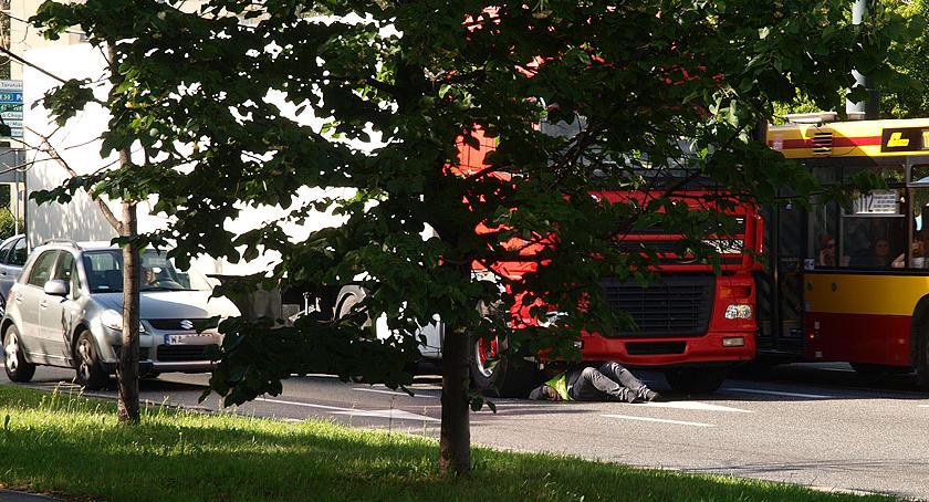 Stłuczka przy Bazyliańskiej