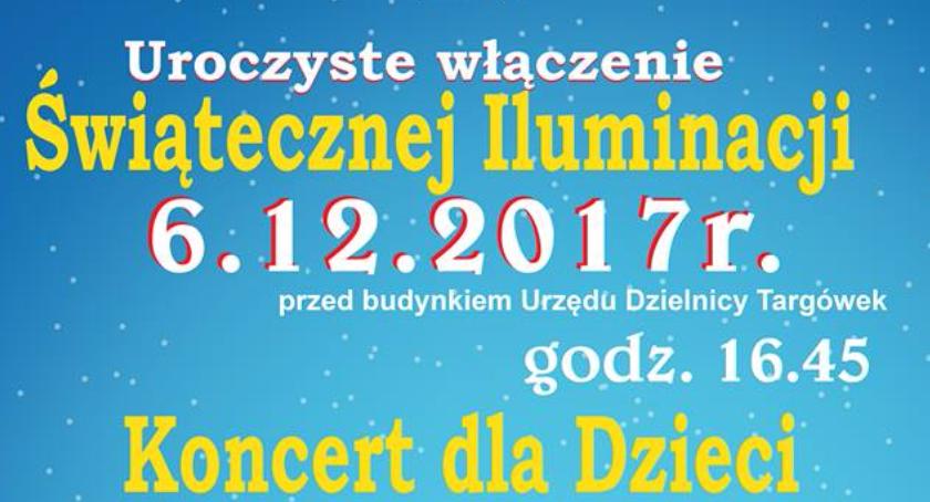 Włączenie iluminacji i koncert świąteczny na Targówku