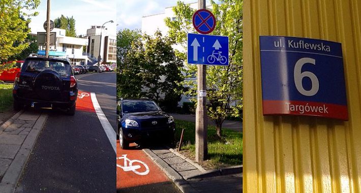 Na Targówku parkują jak im się podoba