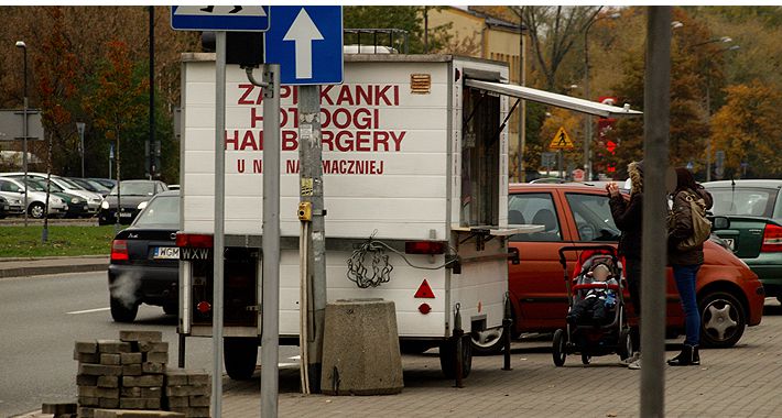 Zapiekanki pod cmentarzem