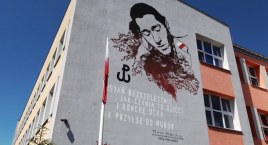 Tadeusz Gajcy ma swój mural