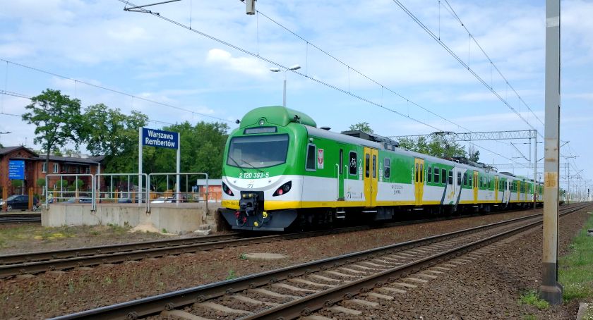 Komunikat: Prace torowe w Rembertowie. Utrudnienia w podróżach SKM i KM