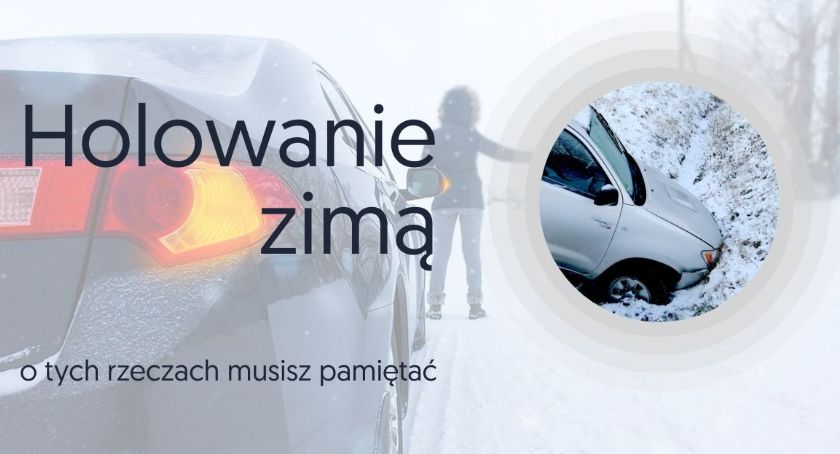 Holowanie zimą - o tych rzeczach musisz pamietać