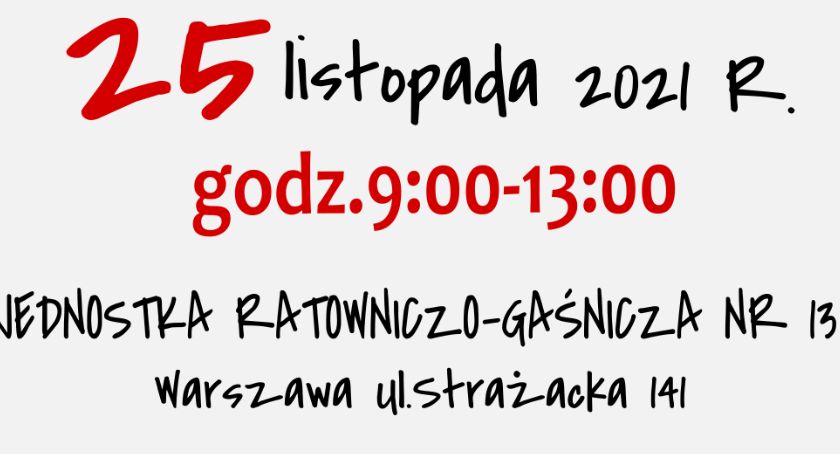 Pomaganie jeszcze nigdy nie było takie łatwe! Oddaj krew w Rembertowie