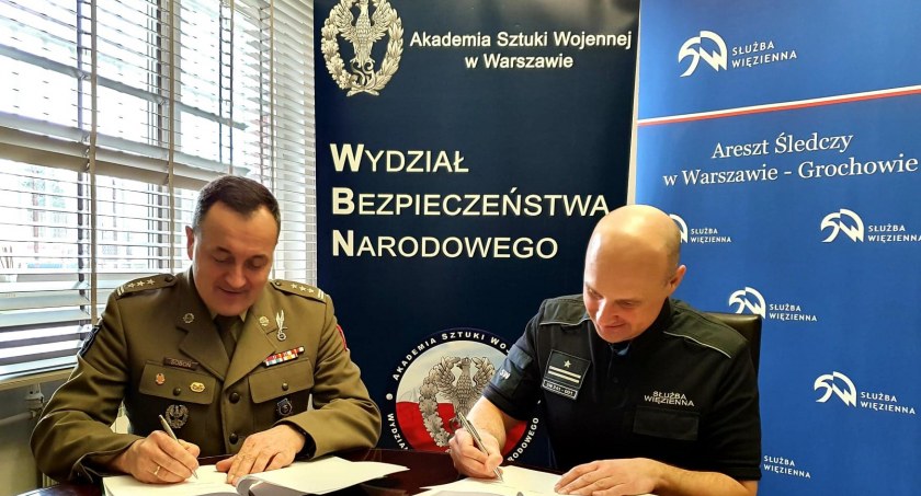 Areszt Śledczy łączy siły z Akademią Sztuki Wojennej