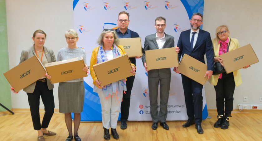 Bezpłatne komputery dla ukraińskich uczniów trafiły już do rembertowskich szkół!