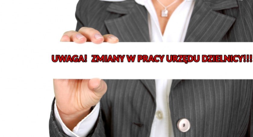 Nieczynna kasa Urzędu Dzielnicy Rembertów