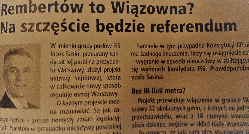 Pomyłka. Z referendum nici.
