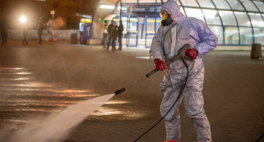 Warszawa: dezynfekcja dzielnic od A do Z 