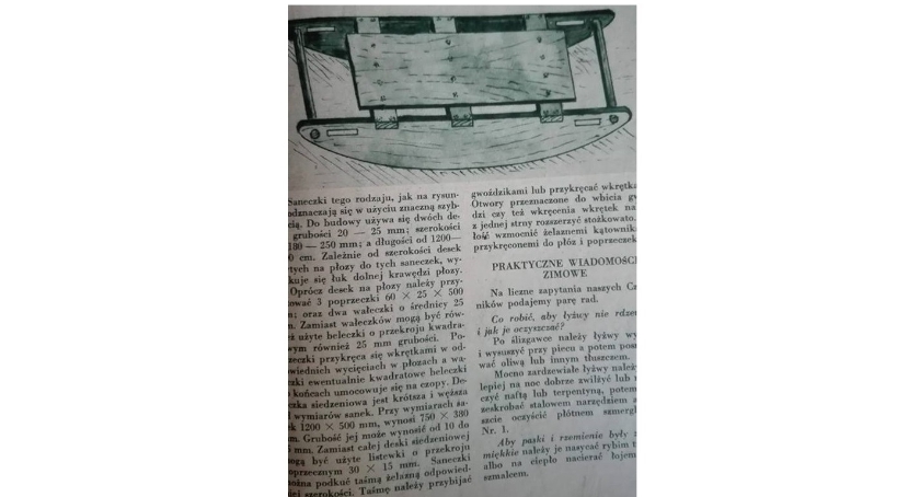 Zmontuj sobie sanki!
