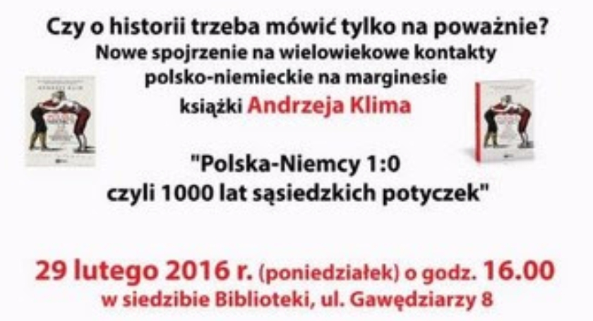 OPS oraz Biblioteka zapraszają na spotkanie autorskie