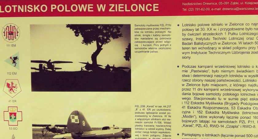 Lotnisko tuż koło Rembertowa