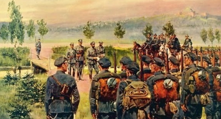 Pierwsi żołnierze Rzeczpospolitej w Rembertowie