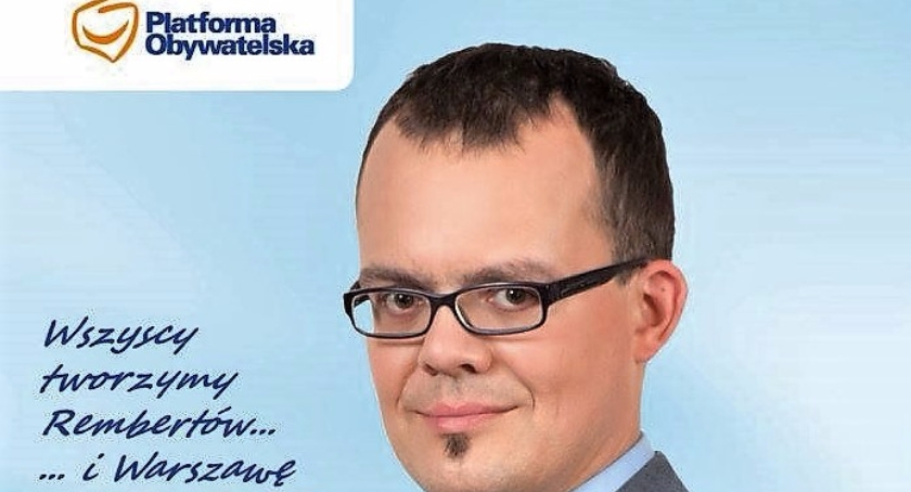 Rembertowski radny wykazuje partyjną czujność