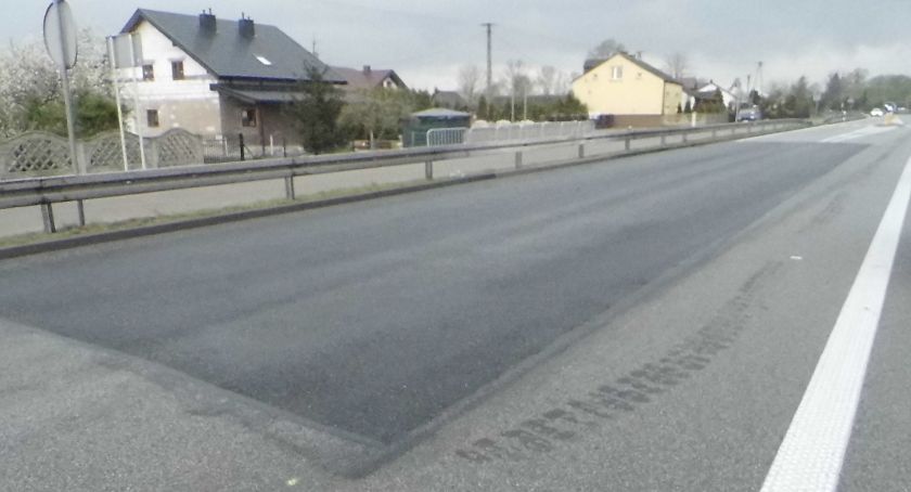 Naprawili drogę po wypadku