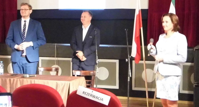 Z ministrem o środowisku politycznym