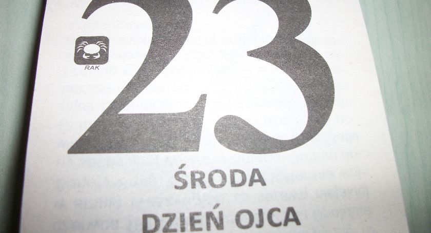 Dzień ojca w marcu?