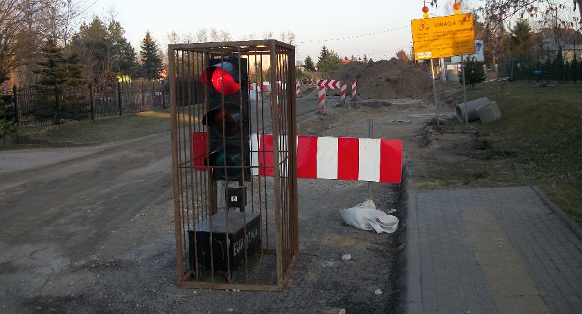 Objazdem z Lipna w stronę Płocka