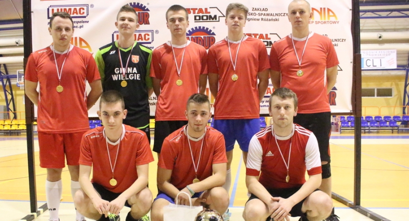 FC Wielgie najlepsze w Dobrzyńskiej Lidze Futsalu