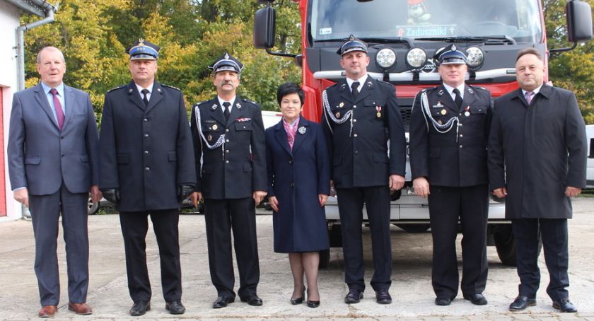 Wóz OSP Zaduszniki już oficjalnie [zdjęcia]