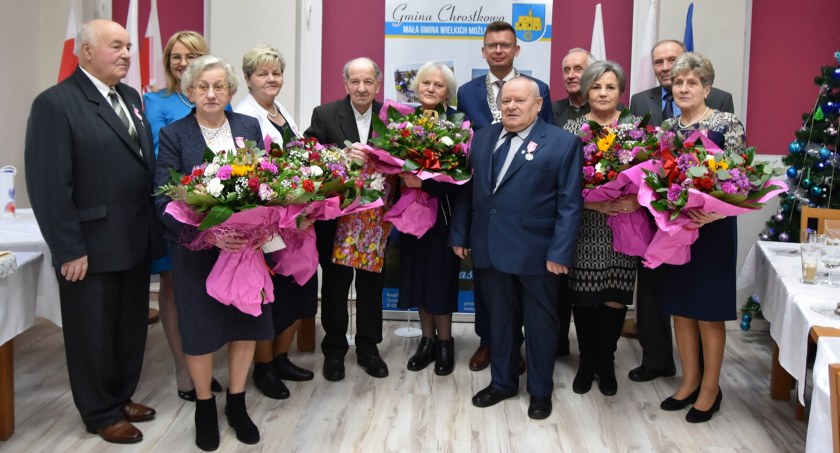 Obchodzili złote gody w Chrostkowie