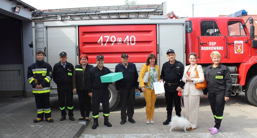Sprzęt dla strażaków z Bobrownik