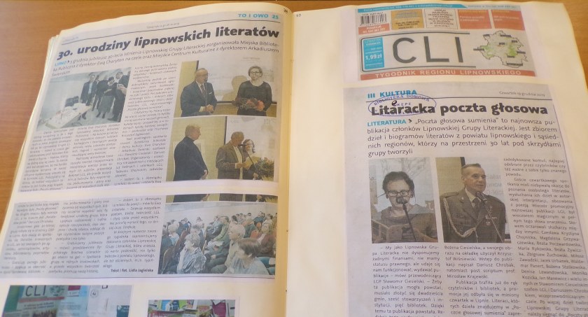30 lat z życia literatów w kronice
