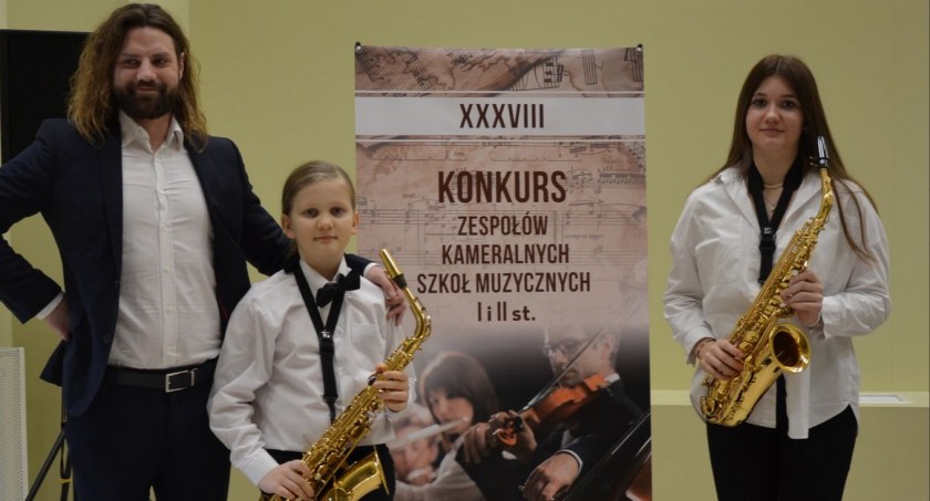 Sukces młodych saksofonistów ze Skępego