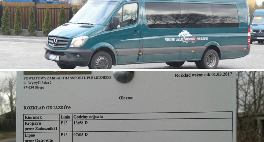 Mieszkańcy doczekali się Powiatowego Zakłady Transportu Publicznego