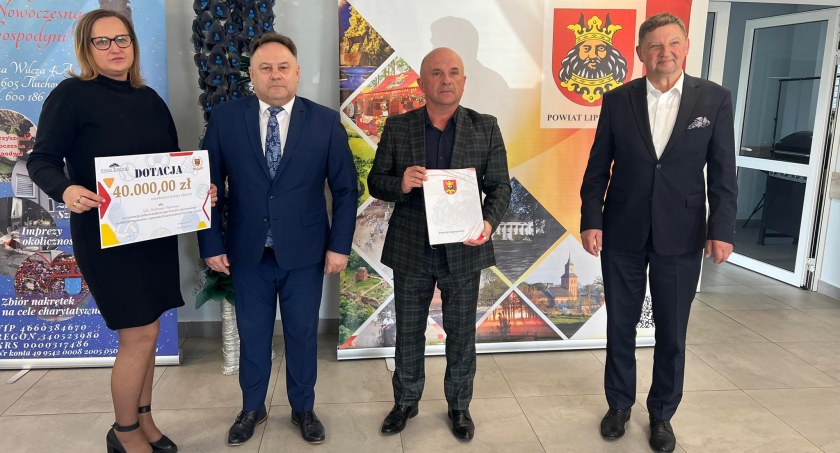 Starostwo wsparło Tłuchowię