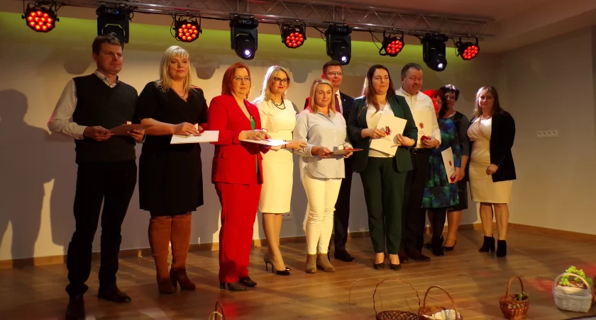 Sołtysi z odznakami
