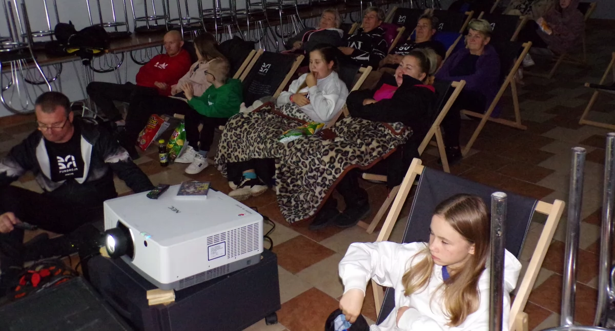 Kino w świetlicy [zdjęcia]