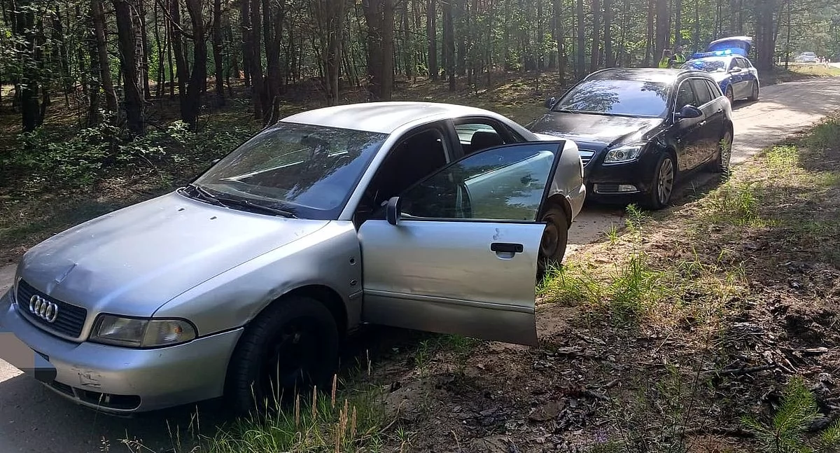 27-latek kierował audi, mając 3 promile!
