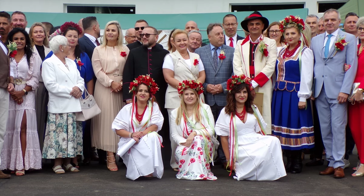 Nowocześnie na tradycyjnych dożynkach [zdjęcia]