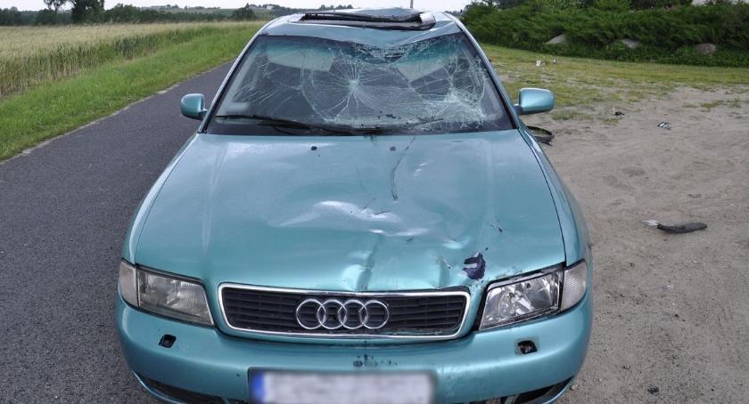 Młody kierowca audi zabił rowerzystę