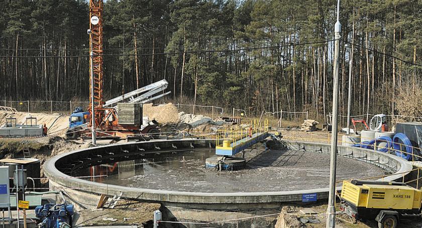 Rozbudowa oczyszczalni w toku