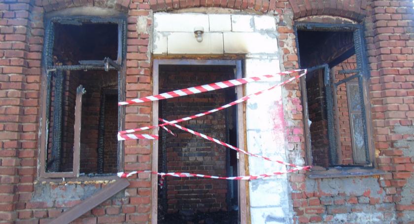 Są zarzuty dla podpalacza