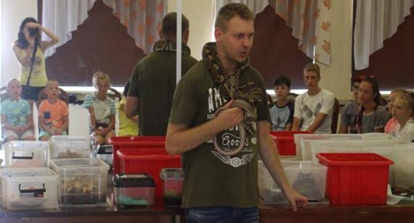 Egzotyczni goście w Tłuchowie na wakacje