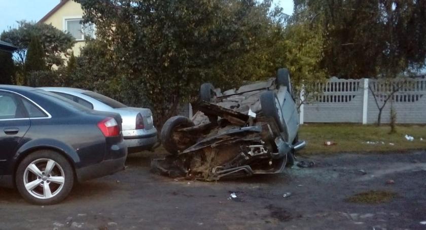 Wielgie: Pijany kierowca skończył fatalnie