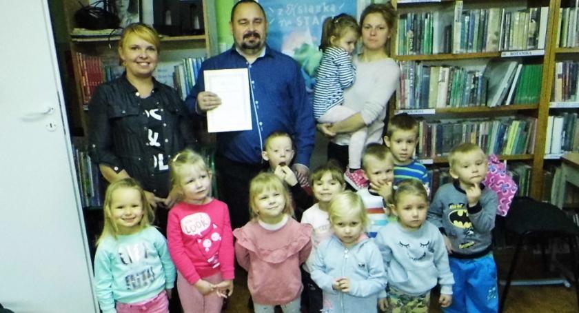Biblioteczny debiut przedszkolaków