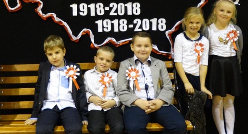 Uczniowie uczcili rocznicę niepodległości