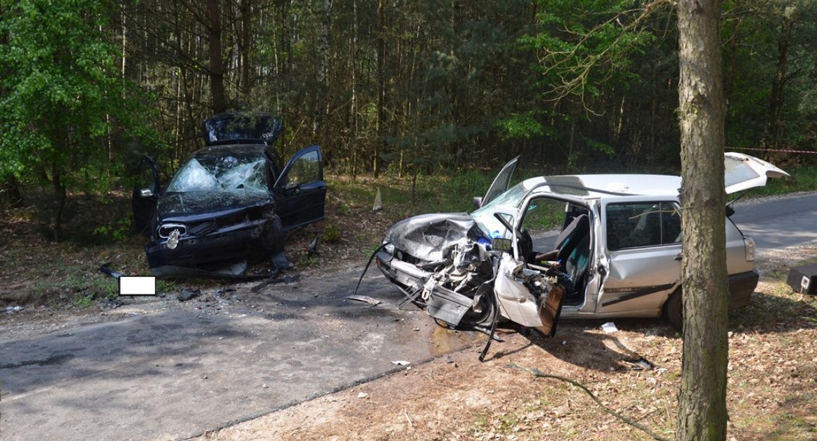 Pijany kierowca spowodował wypadek w gminie Bobrowniki