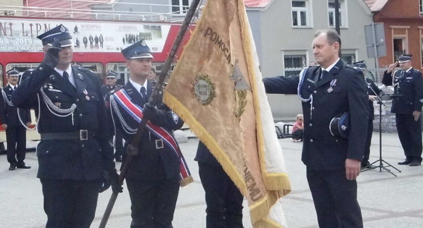 Burmistrz został strażakiem