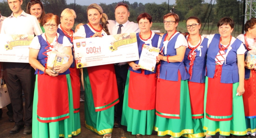 Dożynki powiatowe w Wiosce